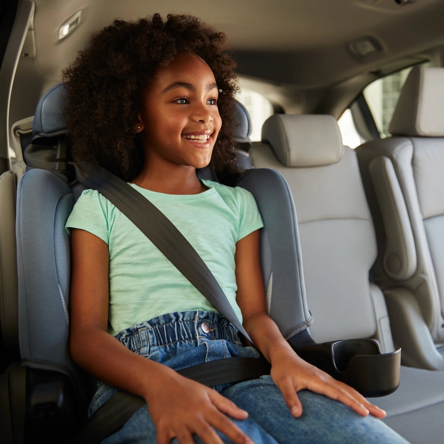 Finale DX 2-In-1 Booster Car Seat, Organic Waves