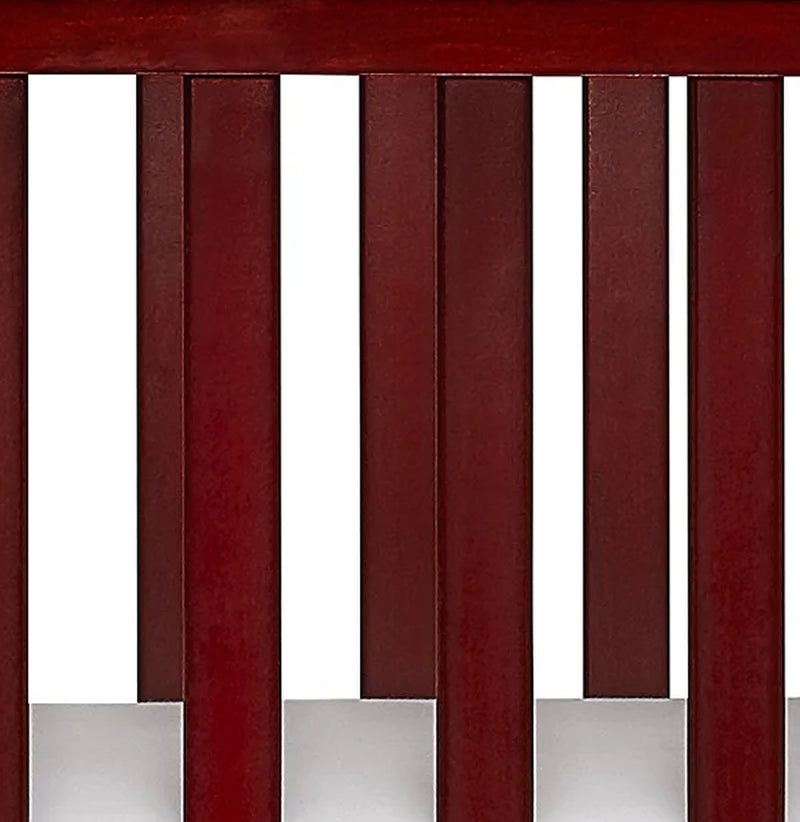 Synergy 5-In-1 Convertible Crib in Cherry, Greenguard Gold Certified