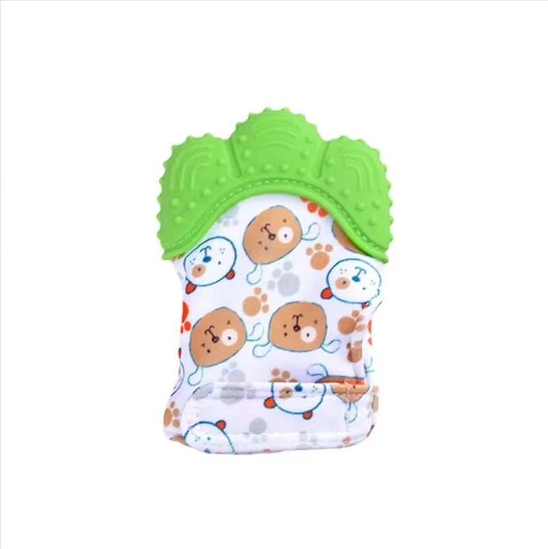 1Pc Teething Silicone Gloves Multi-Layer Breathable Chewing Gloves Baby Teething Toys Baby Self So Teether Teething Toys