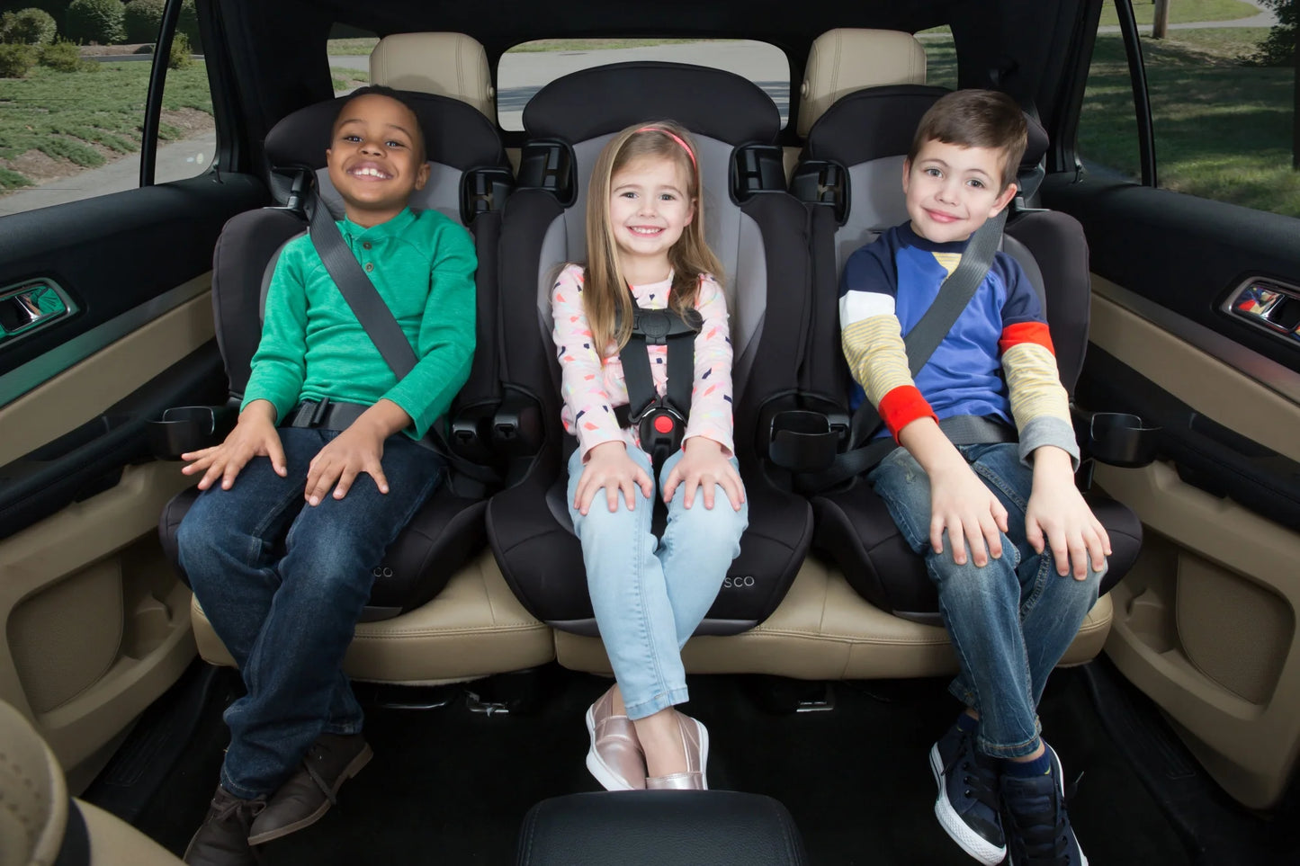 Finale DX 2-In-1 Booster Car Seat, Organic Waves