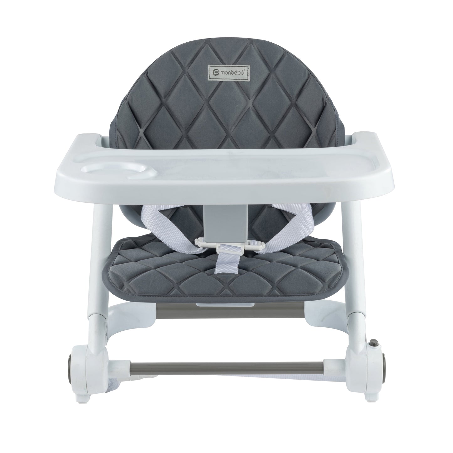 Portable Foldable Booster, Grey, Toddler