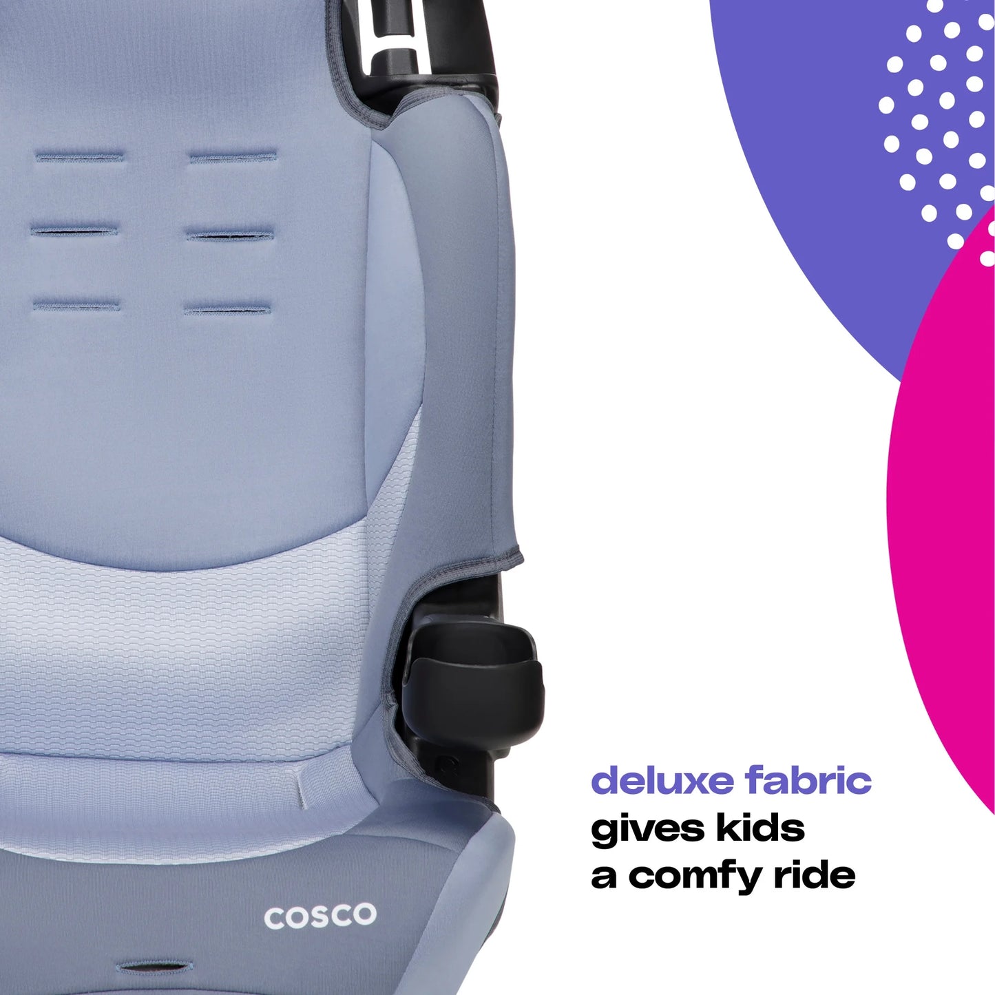Finale DX 2-In-1 Booster Car Seat, Organic Waves