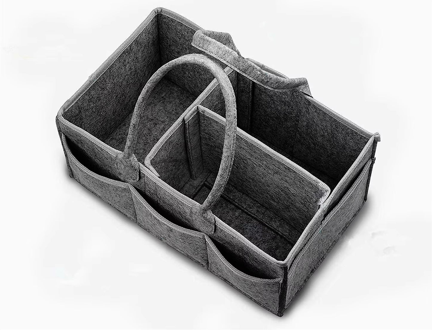 Multifunctional Felt Diaper Bags Baby Newborn Things Nursery Organizer Diaper Stackers & Caddies Diaper Pouch Large Storage Bag