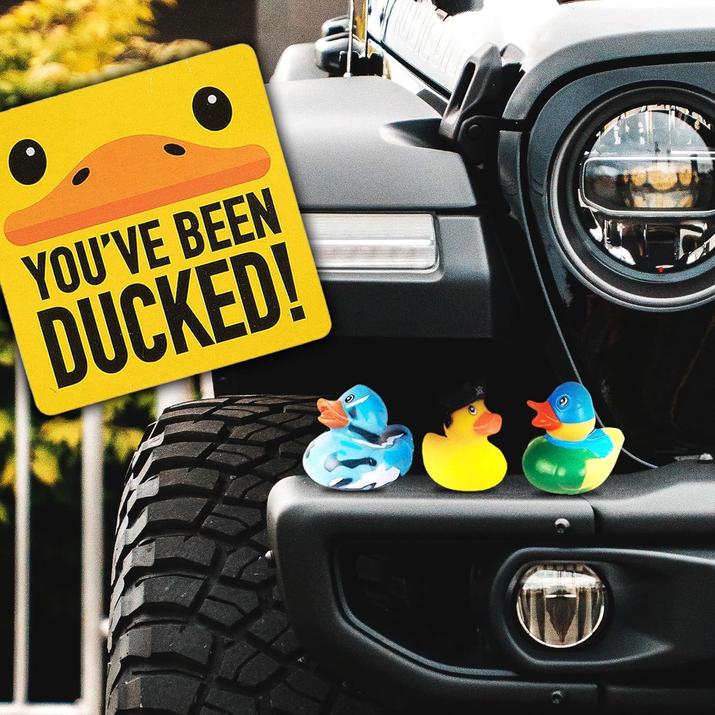 50-Pack Assorted Rubber Ducks Baby Bath Toys I Baby Shower Mini Rubber Ducks in Bulk I Baby Pool Jeep Ducks for Toddler Party Favors I Kids Infant Bathtub Toys Rubber Duckies I Baby Pool Birthday Gift
