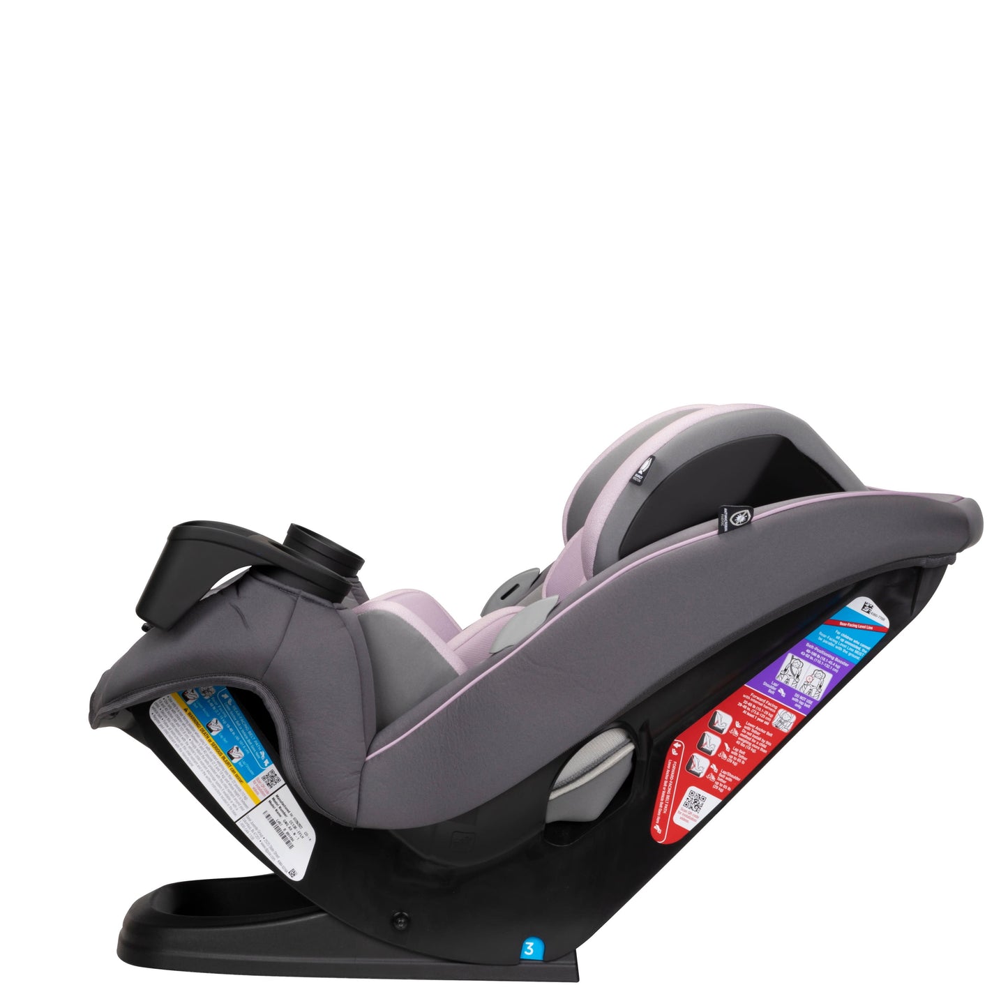 Safety 1ˢᵗ Grow and Go Sprint All-In-One Convertible Car Seat, Cranberry Ice
