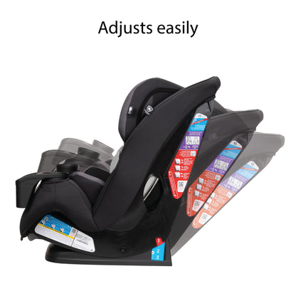 Safety 1ˢᵗ Grow and Go Sprint All-In-One Convertible Car Seat, Cranberry Ice
