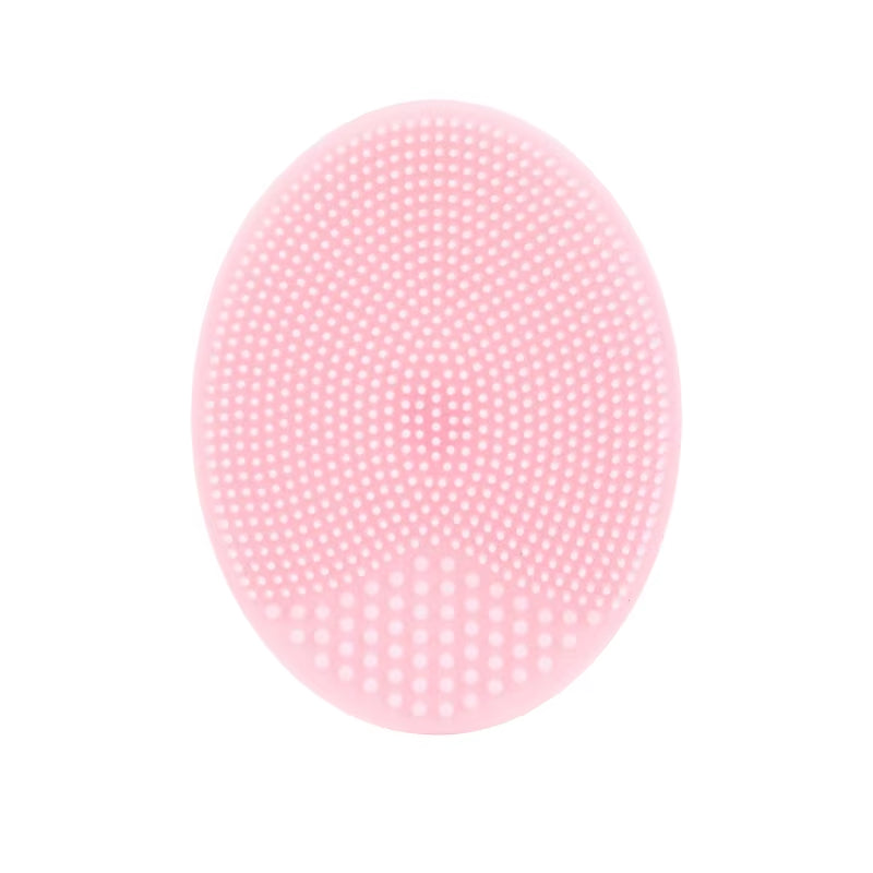 1PC Silicone Cleaning Brush Facial Brushes Baby Bath Massage Pad Face Skin Cleaner Pore Deep Cleansing Brushes Shower Scrub Tool