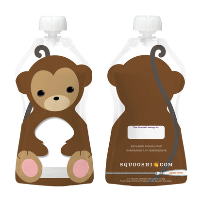 Reusable Food Pouch | Large 6 Pack - 5 Oz.