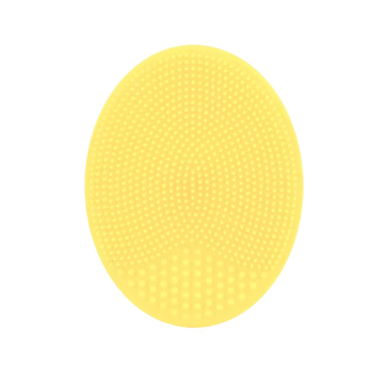 1PC Silicone Cleaning Brush Facial Brushes Baby Bath Massage Pad Face Skin Cleaner Pore Deep Cleansing Brushes Shower Scrub Tool
