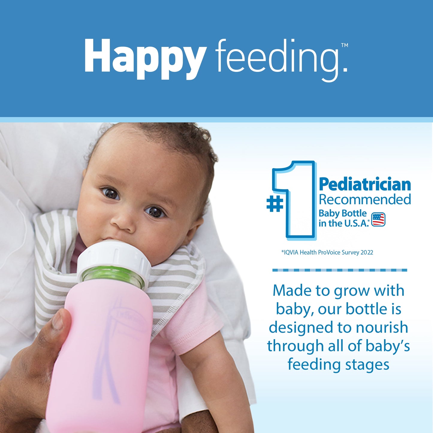 Natural Flow Anti-Colic Options+ Wide-Neck Glass Baby Bottle, 5Oz/150Ml, Slow Flow, 0M+, 2 Pack