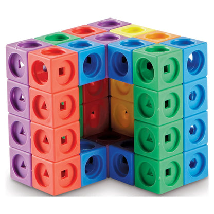STEM Explorers Mathlink Builders, 100 Pieces, Boys and Girls Ages 5+ STEM Toys for Kids, Math Manipulatives