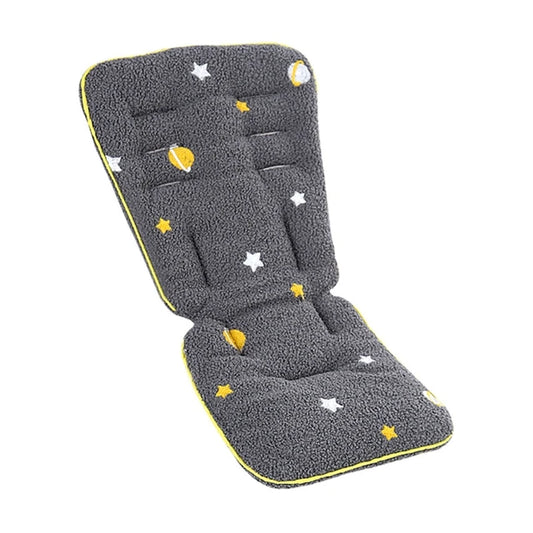 Lamb Wool Baby Stroller Seat Cushion Soft Car Seat Pad Newborn Stroller Buggy Pram Urine Pad Seat Cover Mat Pushchairs Mattress