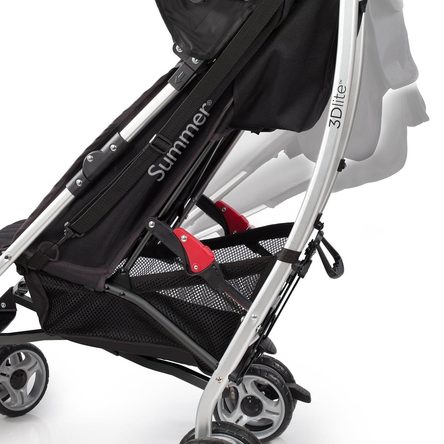 21930A 3Dlite Convenience Stroller, Black