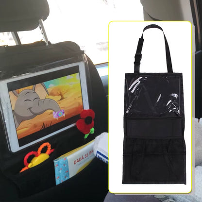 Auto Car Seat Organizer Holder Multi-Pocket Travel Storage Hanging Tablet Mummy Bags Baby Car Seat Back Bag for Ipad Hanging Bag