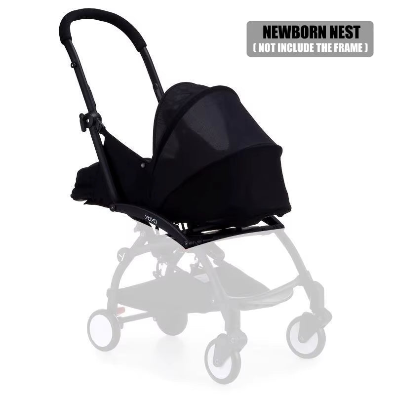 Newborn Birth Nest 0-6M Baby Stroller Basket Suit for Yoyo Yoya Prams Carriages Winter Warm Sleep Bags Strollers Accessories