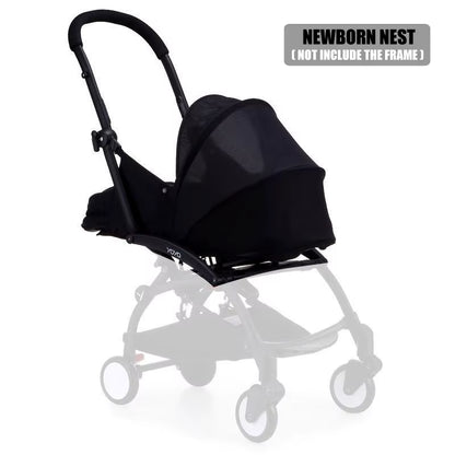 Newborn Birth Nest 0-6M Baby Stroller Basket Suit for Yoyo Yoya Prams Carriages Winter Warm Sleep Bags Strollers Accessories