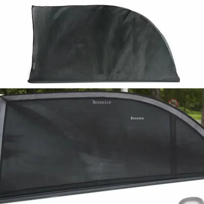2Pcs Universal Car Styling Accessories Sun Side Window Shade Curtain Rear Window Cover UV Protection Sunshade Visor Shield