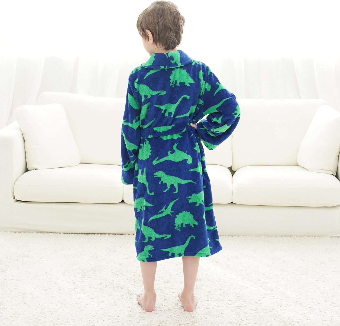Kids Cover up Girls Beachwear Boys Housecoat Soft Fuzzy Children Boys Girls Bath Cover Up