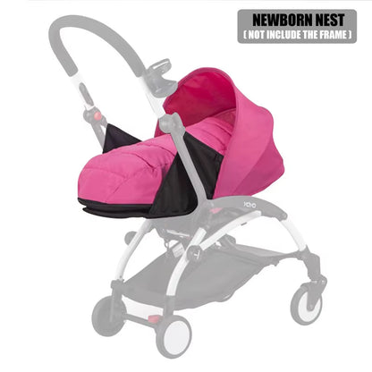 Newborn Birth Nest 0-6M Baby Stroller Basket Suit for Yoyo Yoya Prams Carriages Winter Warm Sleep Bags Strollers Accessories