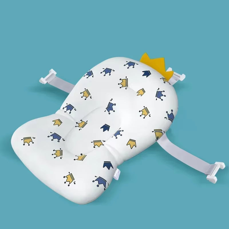 Baby Bath Tub Seat Cushion - Baby Sink Bath Cushion - Bathing Seat Support Newborn Bath Pillow Support Mat Safety Seat Pad