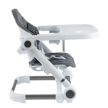 Portable Foldable Booster, Grey, Toddler