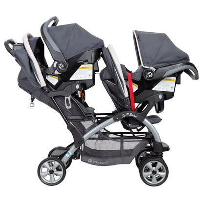 Open Box  Sit N' Stand Easy Fold Twin Double Infant Toddler Stroller