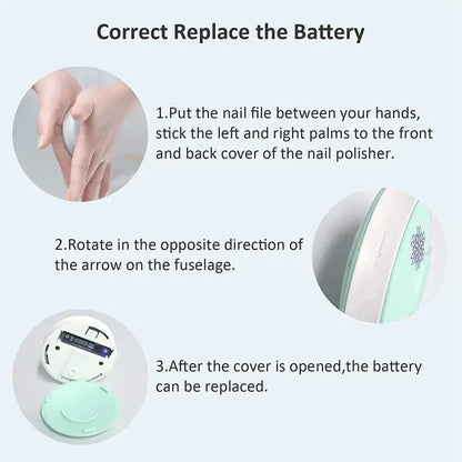 Baby Electric Nail Clippers, Children'S Nail Polishing Tools, Baby Manicure Scissors, Baby Hygiene Kits, Newborn Nail Clippers