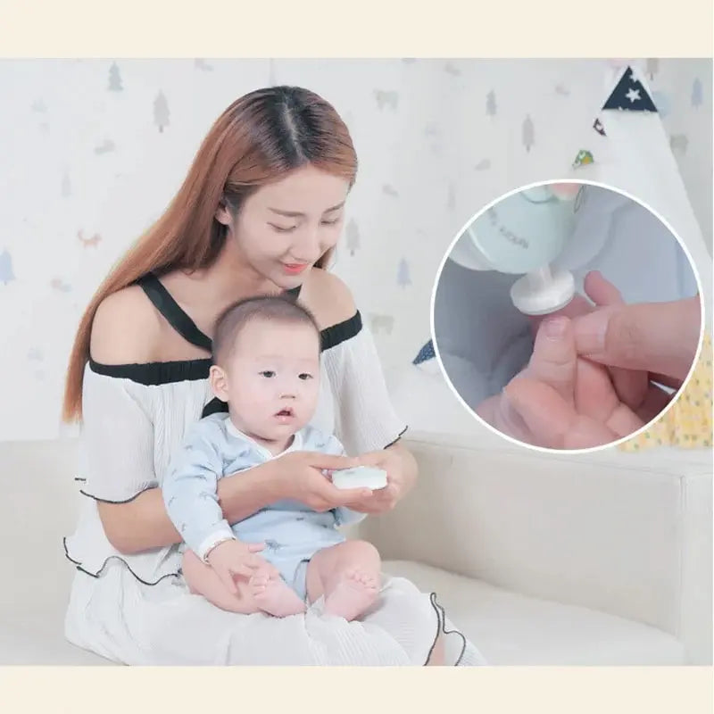Baby Electric Nail Clippers, Children'S Nail Polishing Tools, Baby Manicure Scissors, Baby Hygiene Kits, Newborn Nail Clippers