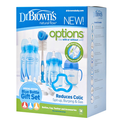 Options Baby Bottles Gift Set, Blue