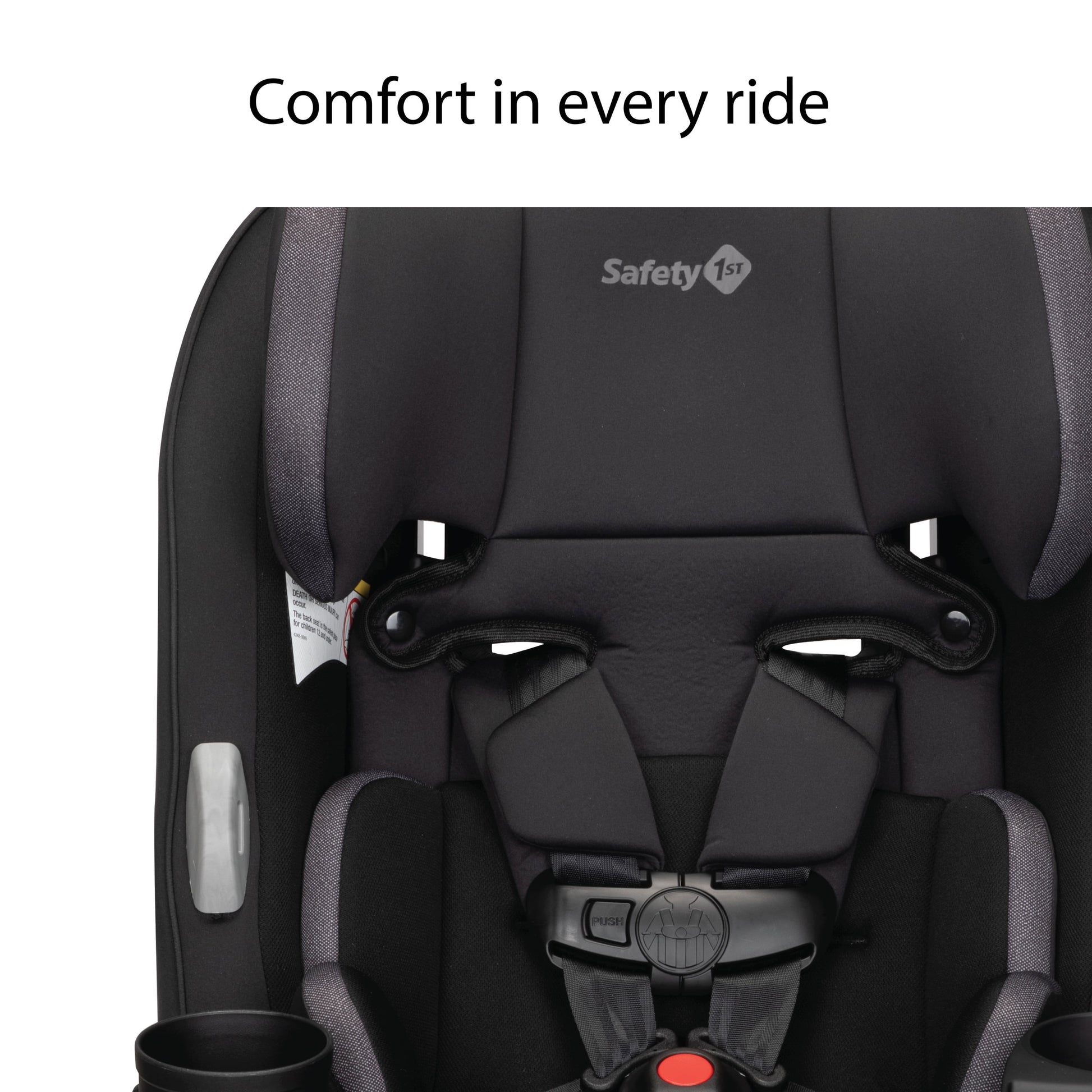 Safety 1ˢᵗ Grow and Go Sprint All-In-One Convertible Car Seat, Cranberry Ice
