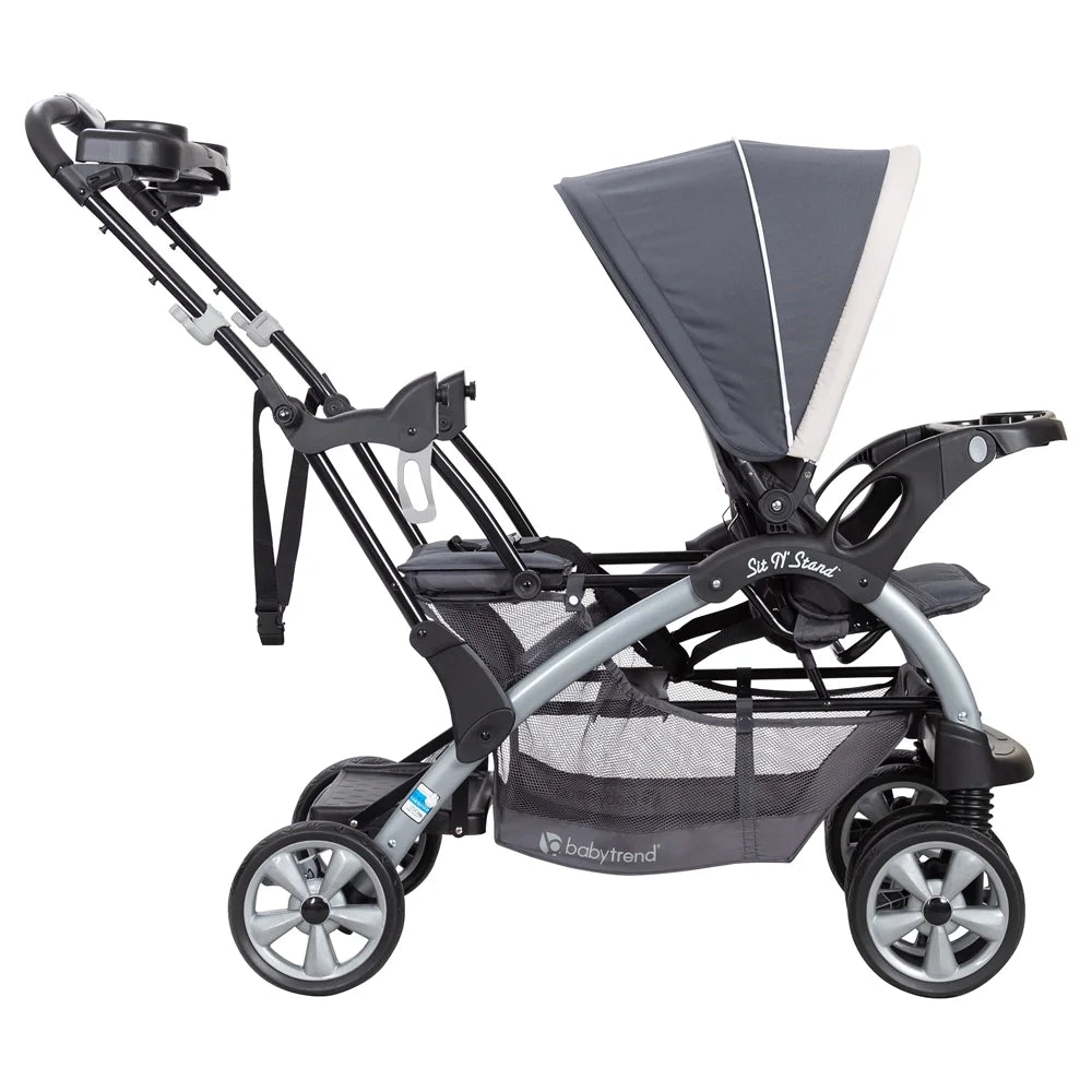 Open Box  Sit N' Stand Easy Fold Twin Double Infant Toddler Stroller