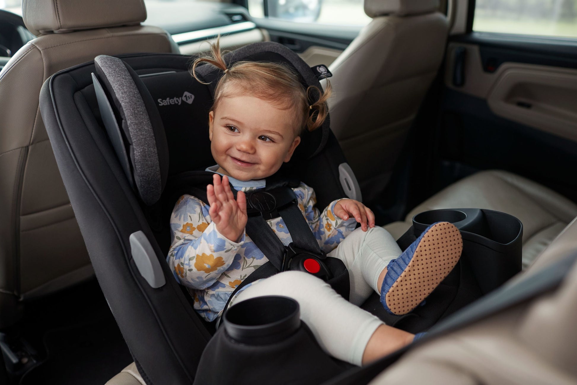 Safety 1ˢᵗ Grow and Go Sprint All-In-One Convertible Car Seat, Cranberry Ice