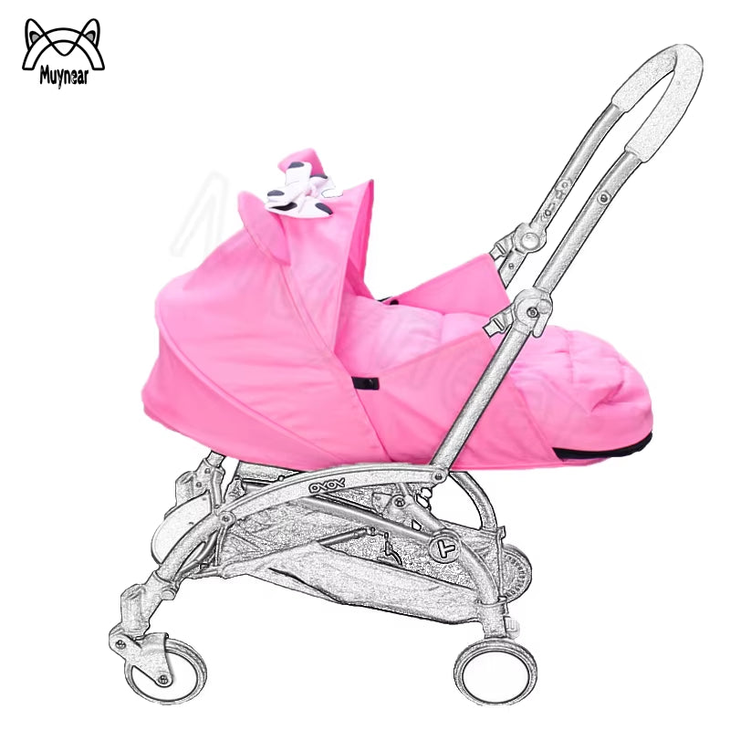 Newborn Birth Nest 0-6M Baby Stroller Basket Suit for Yoyo Yoya Prams Carriages Winter Warm Sleep Bags Strollers Accessories