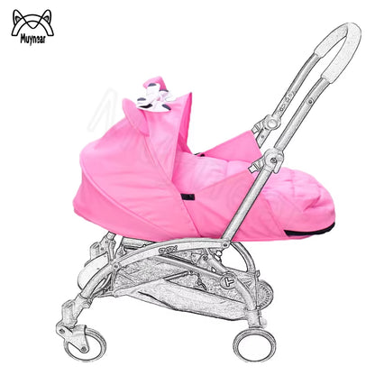 Newborn Birth Nest 0-6M Baby Stroller Basket Suit for Yoyo Yoya Prams Carriages Winter Warm Sleep Bags Strollers Accessories
