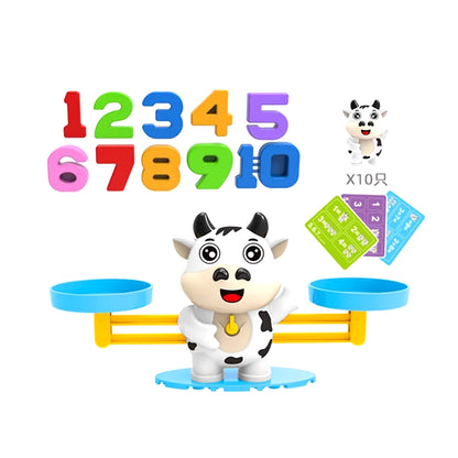 Montessori Math Toy Monkey Balance Baby Montessori Educational Games Number Toy Educational Learning Toys Teaching Material
