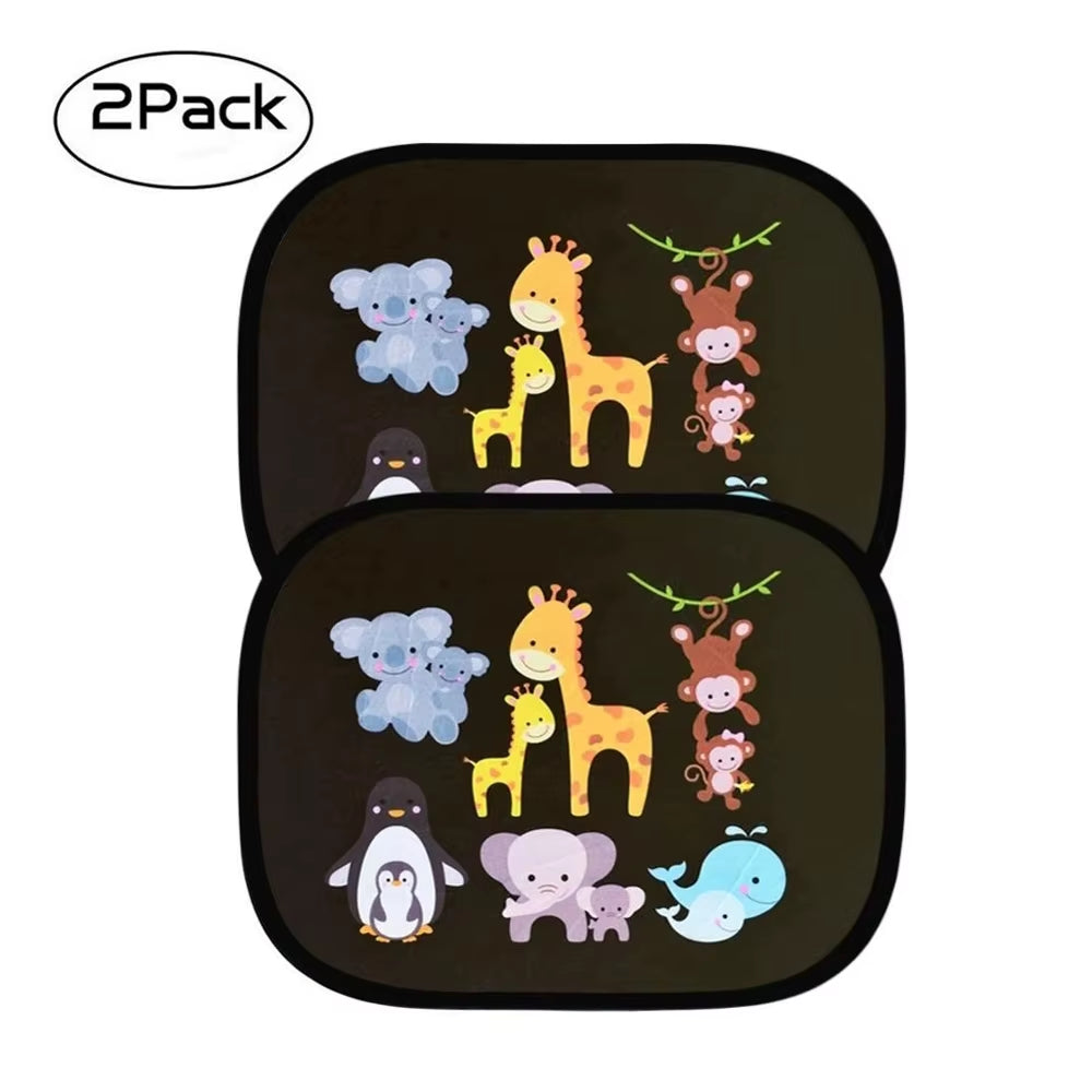 Universal Car Sunshade Side Window Windscreen Roof Window for Children Adults Adsorption Sunshade Cover