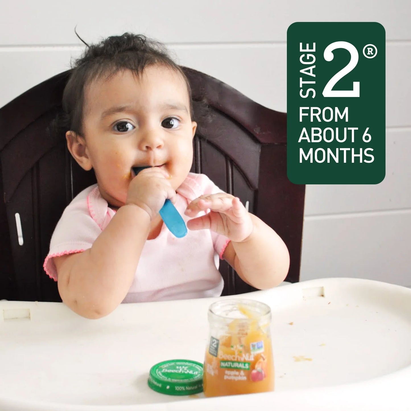 Veggies Stage 2 Baby Food, Pumpkin Zucchini & Apple, 3.5 Oz Pouch (12 Pack)