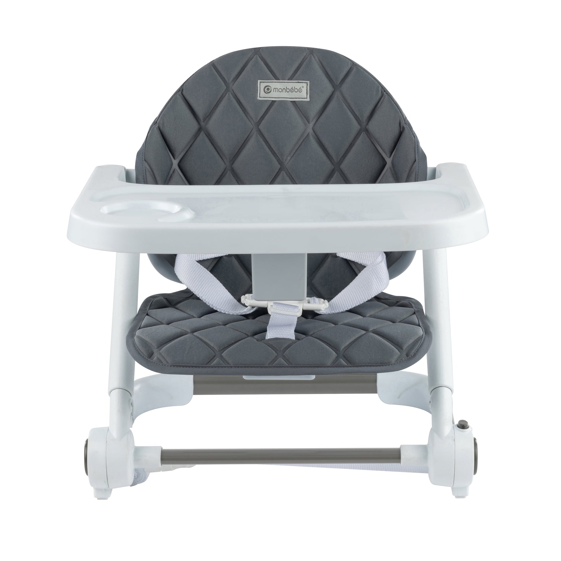 Portable Foldable Booster, Grey, Toddler