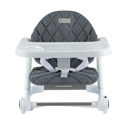 Portable Foldable Booster, Grey, Toddler