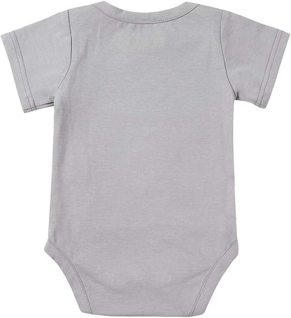Newborn Baby Funny Social Distancing Quarantine Romper Jumpsuit Pregnancy Announcement Bodysuit Clothes Wear