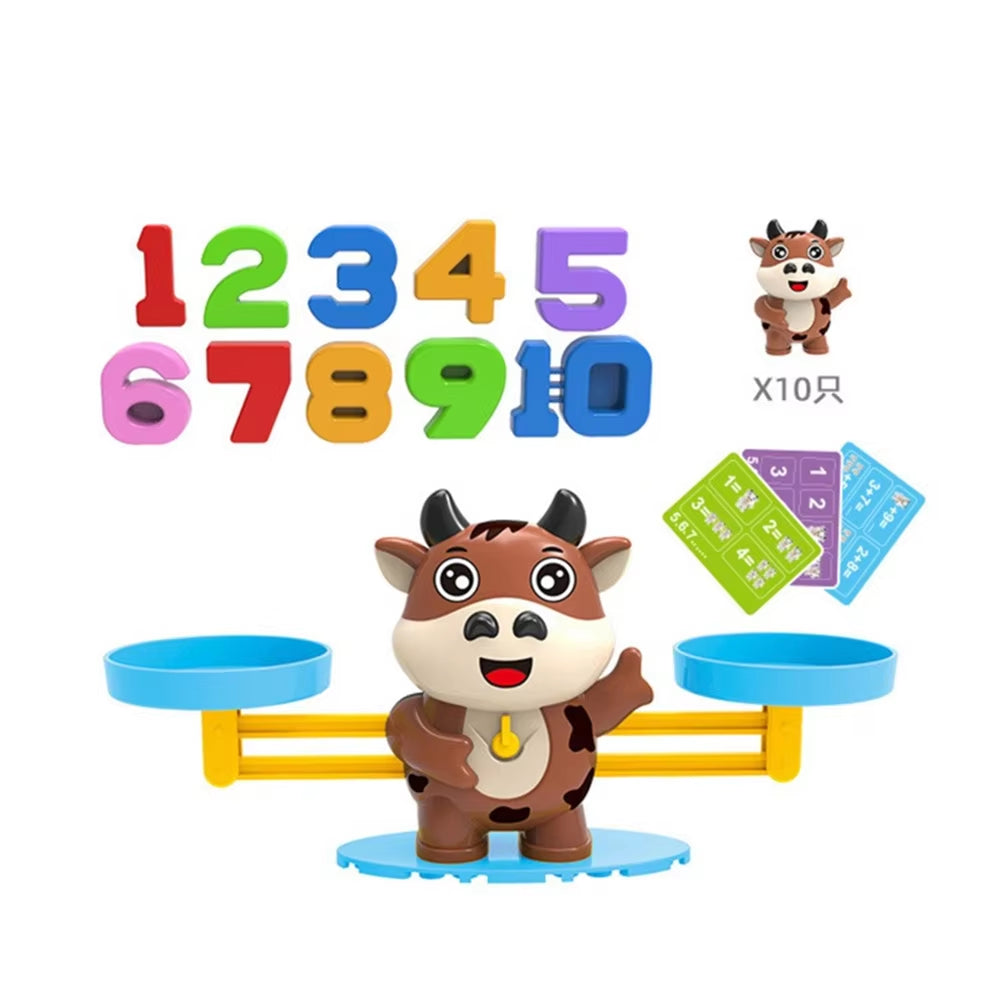 Montessori Math Toy Monkey Balance Baby Montessori Educational Games Number Toy Educational Learning Toys Teaching Material