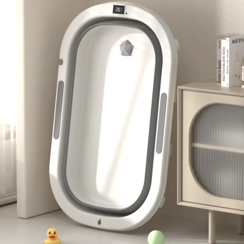 Baby Bath Tub Warm Bath Tub Baby Foldable Toddler Sitting and Lying Toddler Household Bathroom Items