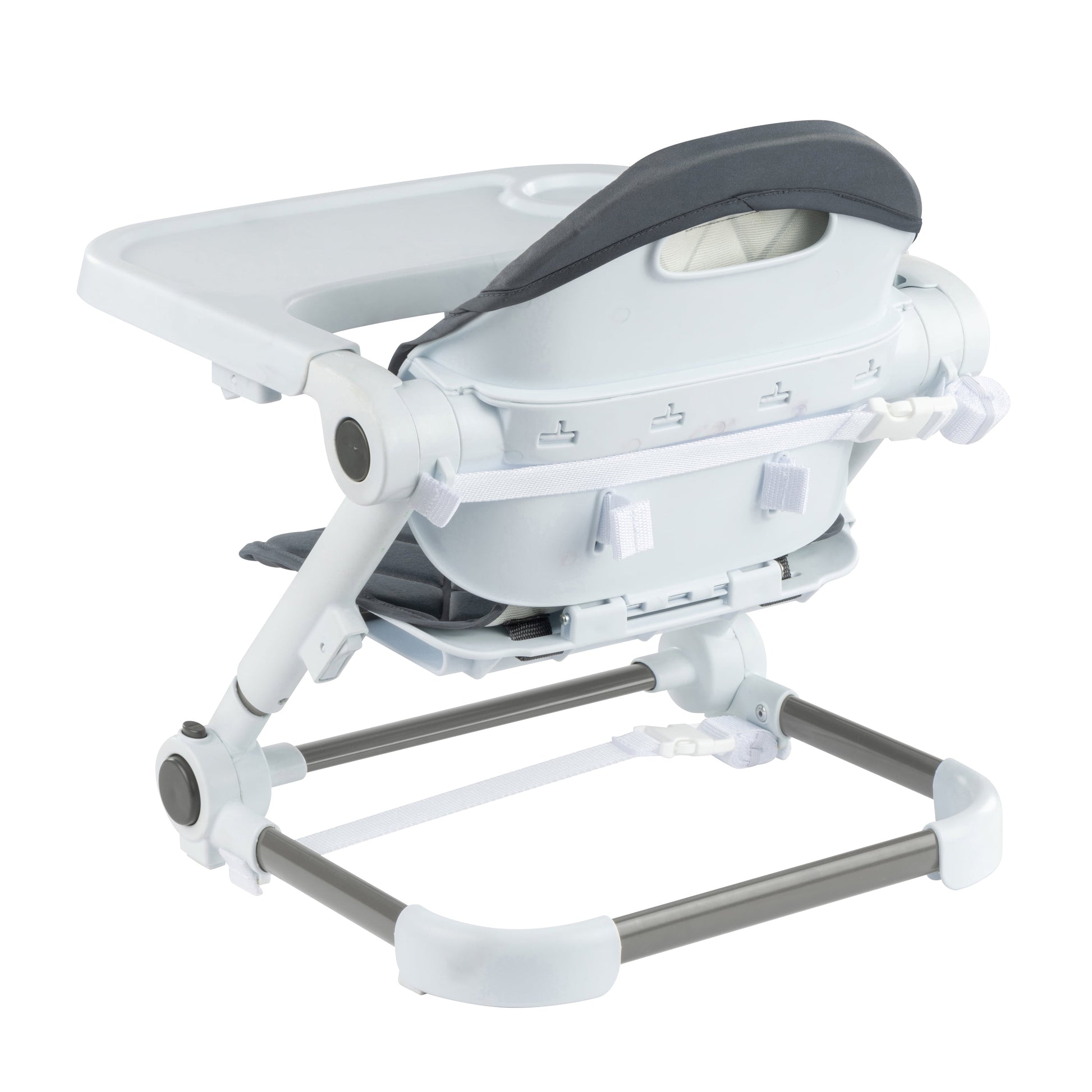 Portable Foldable Booster, Grey, Toddler