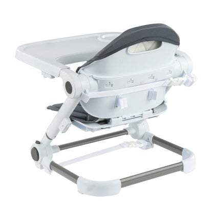 Portable Foldable Booster, Grey, Toddler
