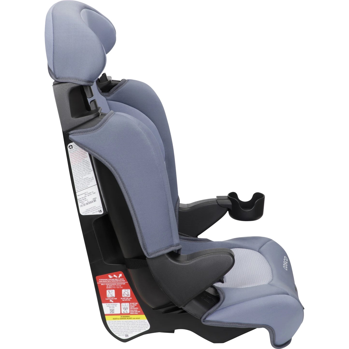 Finale DX 2-In-1 Booster Car Seat, Organic Waves