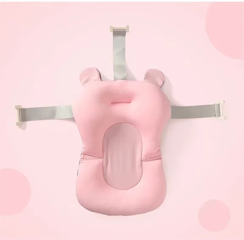 Baby Bath Tub Seat Cushion - Baby Sink Bath Cushion - Bathing Seat Support Newborn Bath Pillow Support Mat Safety Seat Pad