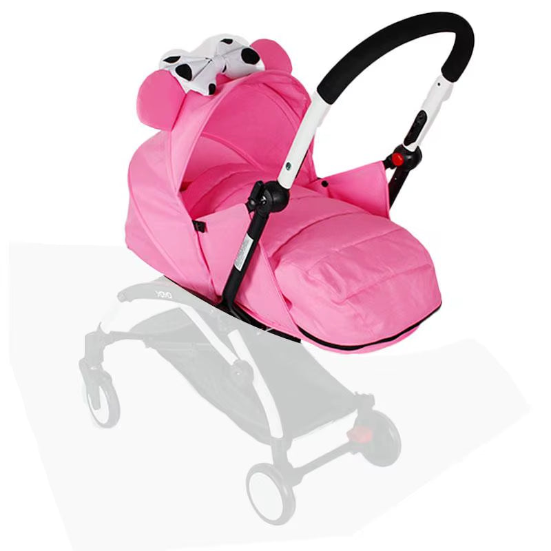 Newborn Birth Nest 0-6M Baby Stroller Basket Suit for Yoyo Yoya Prams Carriages Winter Warm Sleep Bags Strollers Accessories