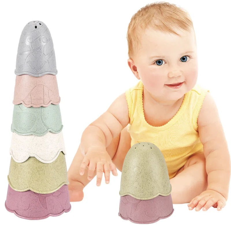 Development Games Montessori Rolling Ball Baby Toys Educational Toys Montessori Activity Stacking Toys for Babies 1 2 3 Years