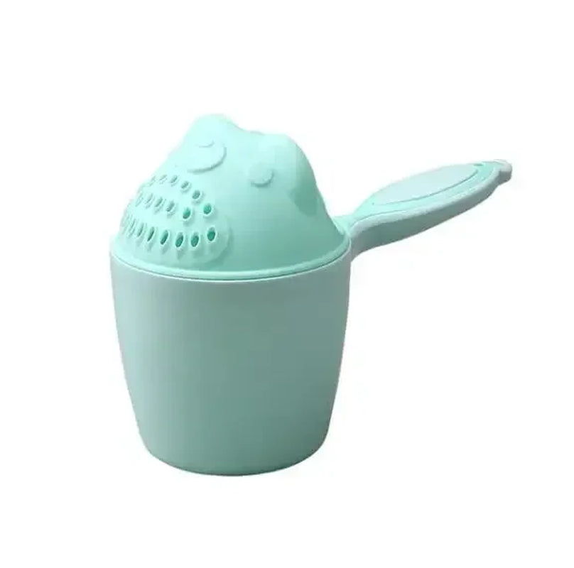 Baby Bath Caps Toddle Shampoo Cup Children Bathing Baby Shower Spoons Child Washing Hair Cup Kids Bath Tool Silicone Caps