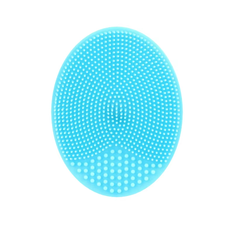 1PC Silicone Cleaning Brush Facial Brushes Baby Bath Massage Pad Face Skin Cleaner Pore Deep Cleansing Brushes Shower Scrub Tool